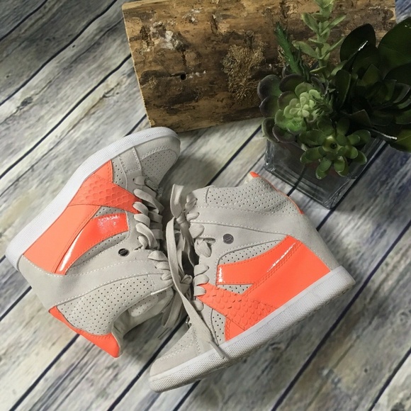 Coach Wedge Fashion Sneakers: Alexis Orange white - Picture 7 of 7